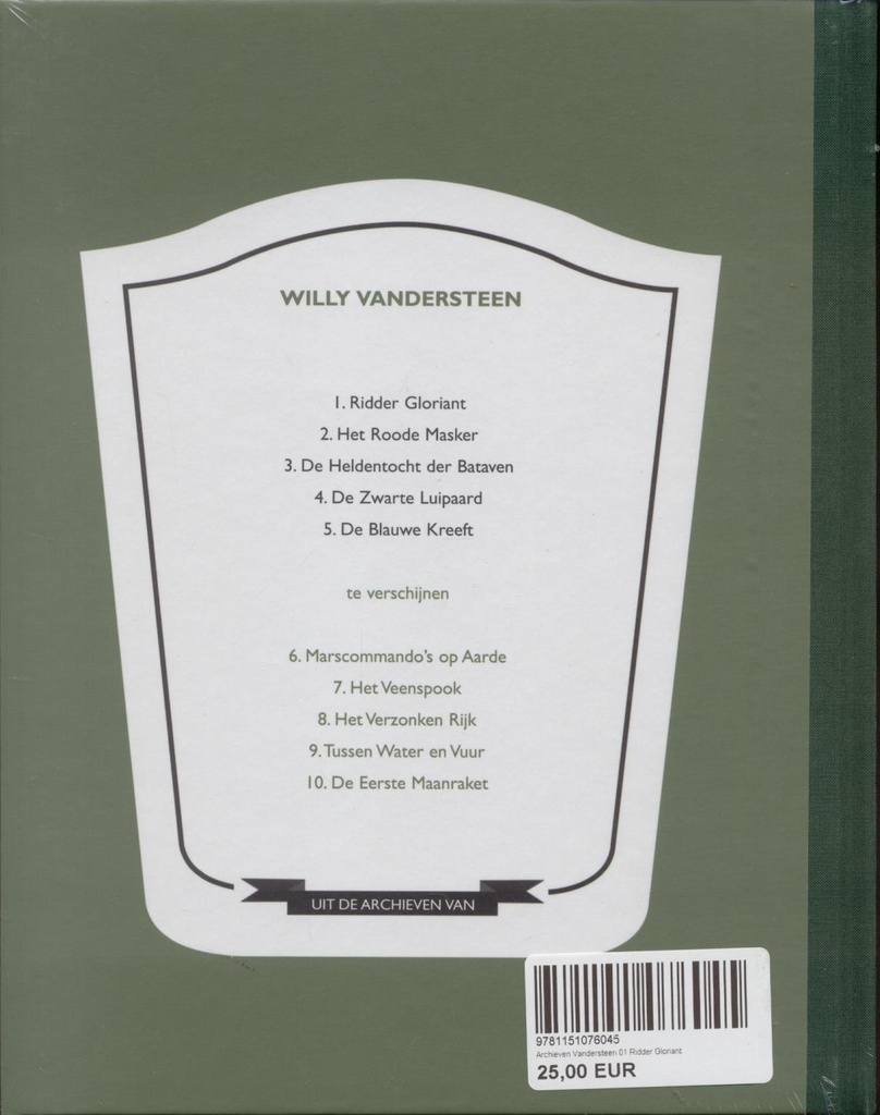 Archieven Vandersteen 01 Ridder Gloriant 999