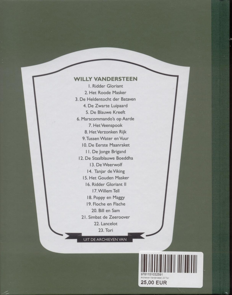 Archieven Vandersteen 23 Tori 999