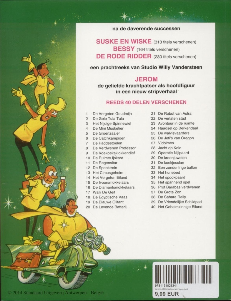 Jerom 40 Het geheimzinnige eiland 999