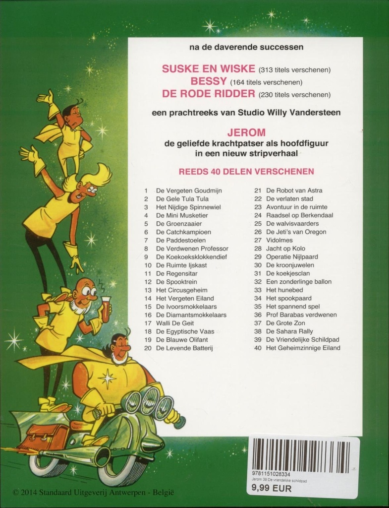 Jerom 39 De vriendelijke schildpad 999