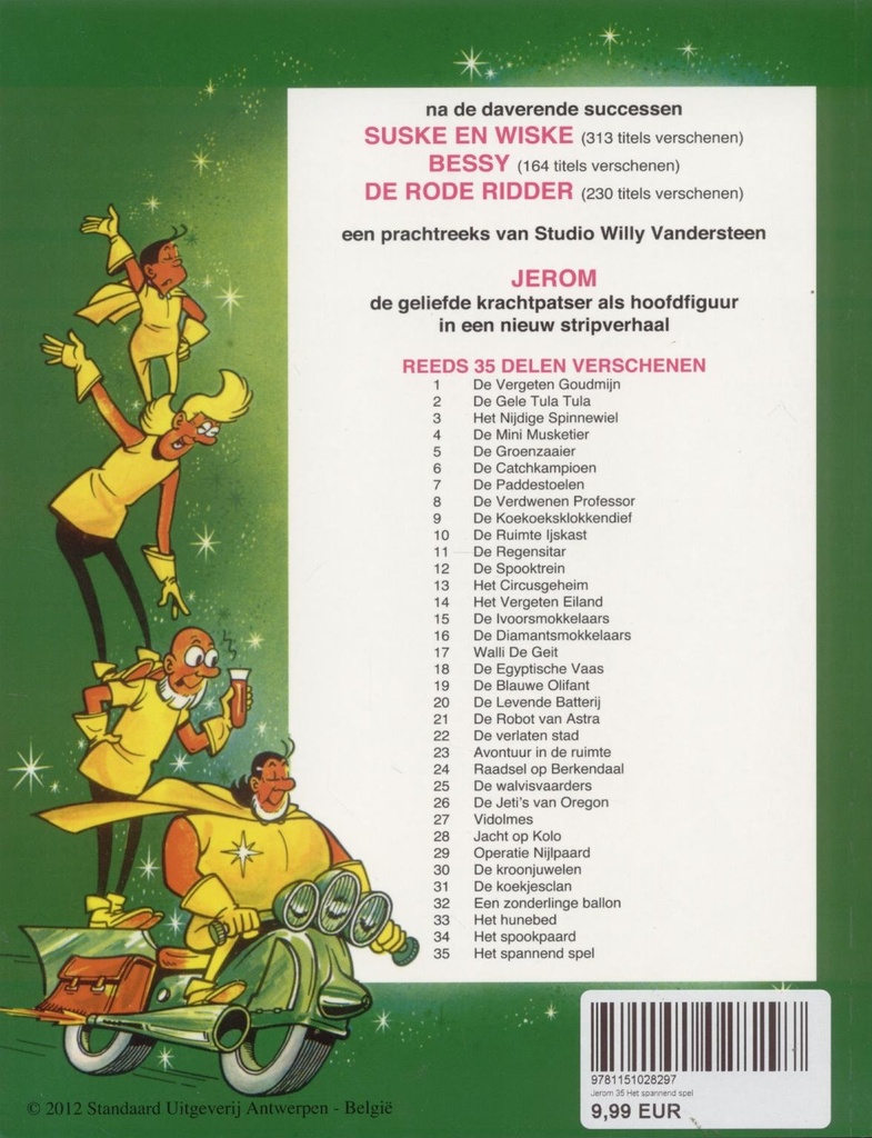 Jerom 35 Het spannend spel 999