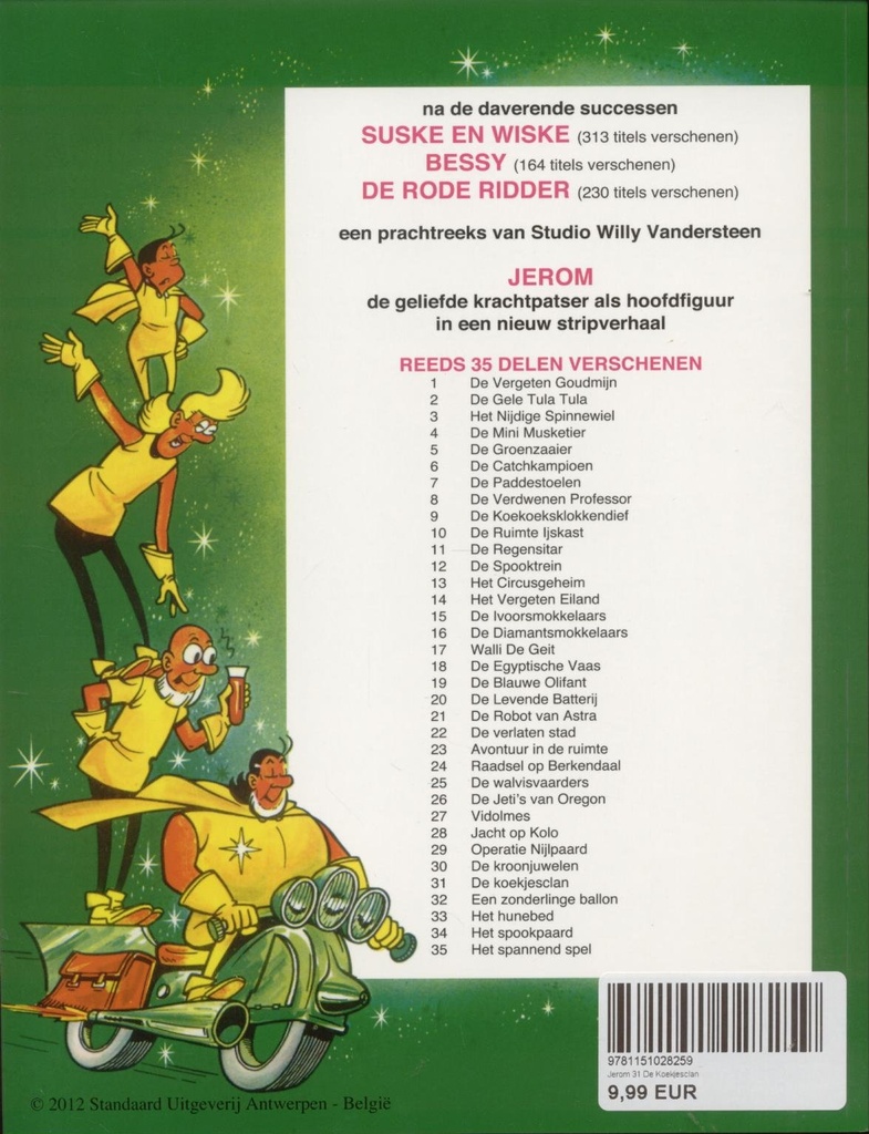 Jerom 31 De Koekjesclan 999