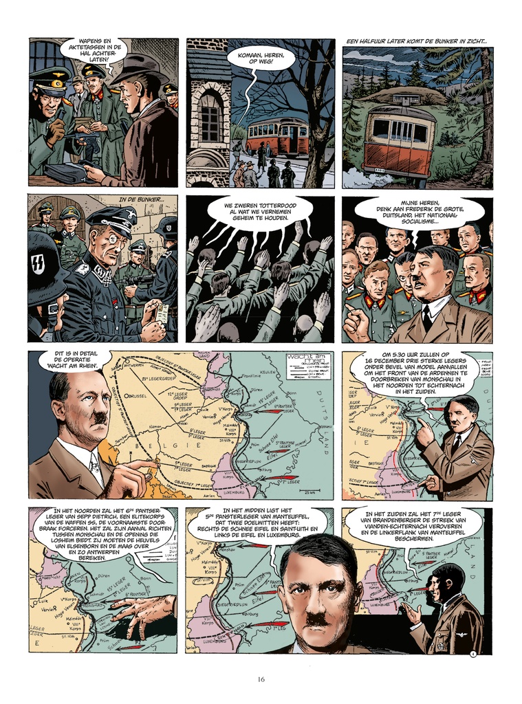 Bastogne, Het Ardennenoffensief HC 1