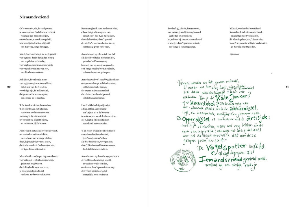 Vliegoefeningen (Graphic Poem Guido Gezelle) 4