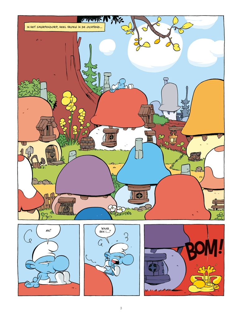 De Smurfen SC Wie is die Smurf? 1