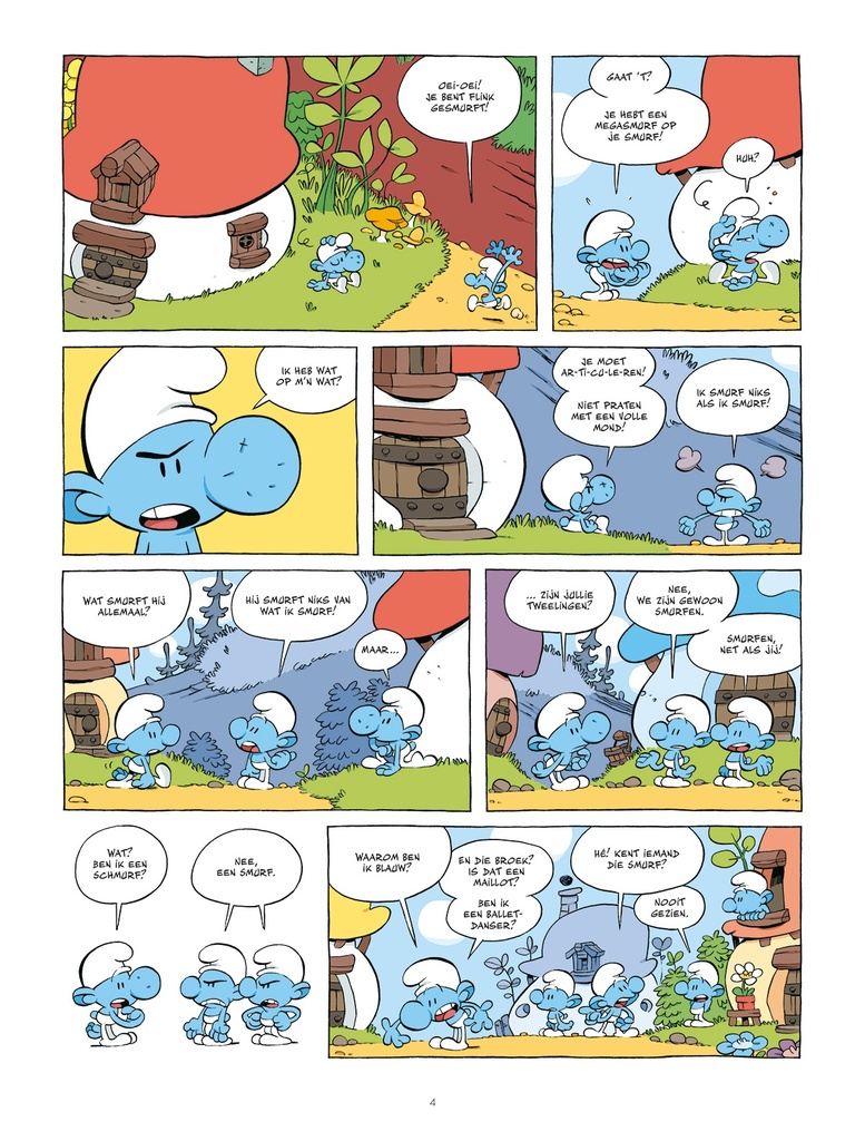 De Smurfen SC Wie is die Smurf? 2