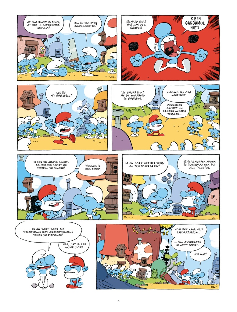 De Smurfen SC Wie is die Smurf? 4