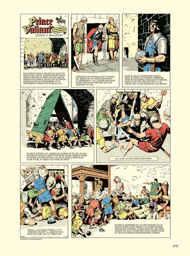 Prins Valiant HC VOLLE BOX 31-35 (1967-1971) + prent 7