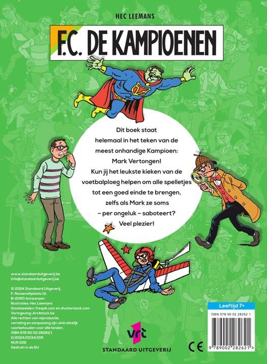 F.C. De Kampioenen Het grote Mark Vertongen spelletjesboek 1