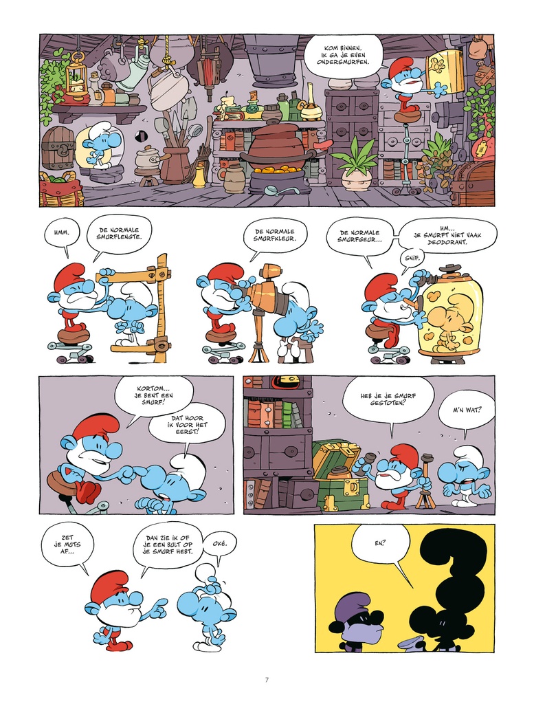 De Smurfen SC Wie is die Smurf? 5