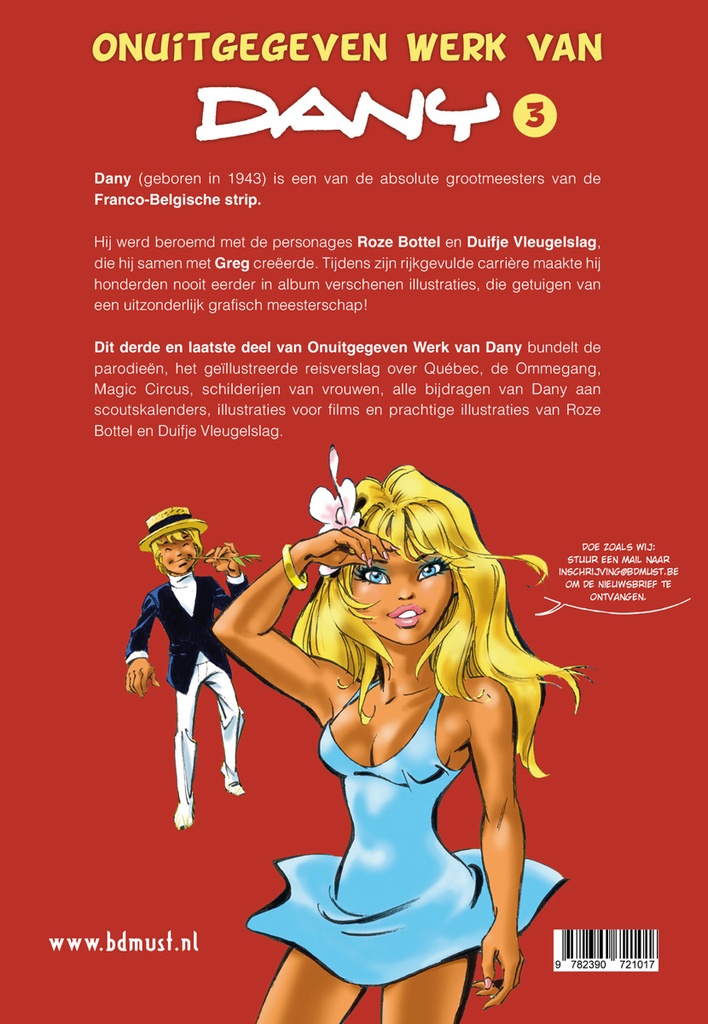 Onuitgegeven Werk van Dany 3 999