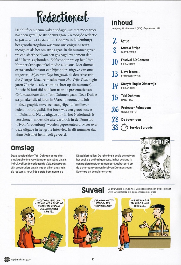 Stripschrift 508 DIENST 1