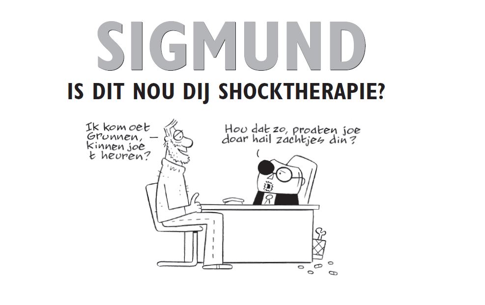 Sigmund (Dialect Gronings) Is dit nou dij shocktherapie? 1