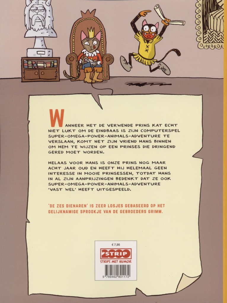 De sprookjes van Prins Kat 1 De zes dienaren 1