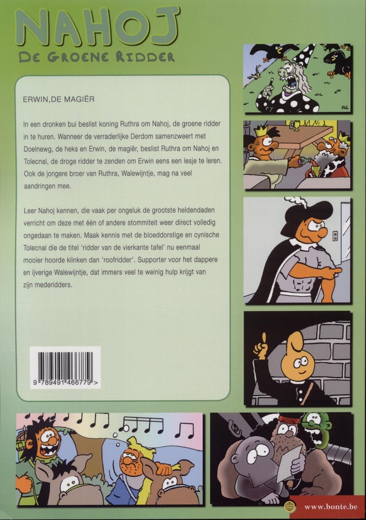Nahoj De Groene Ridder 1 Erwin de magier 1