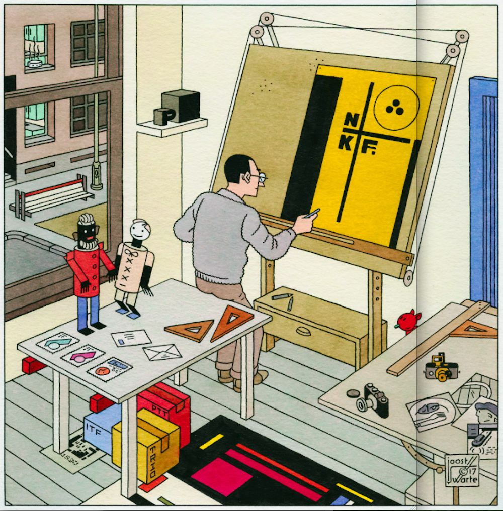 De Stijl - Op bezoek in het atelier 8