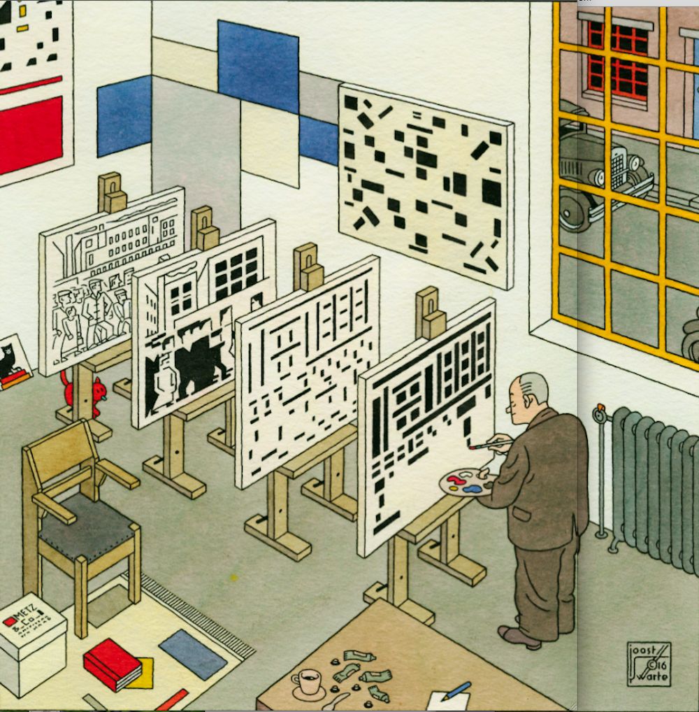 De Stijl - Op bezoek in het atelier 7