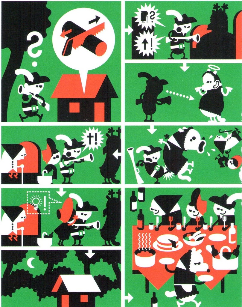 Sprookjes van Grimm zonder woorden 4