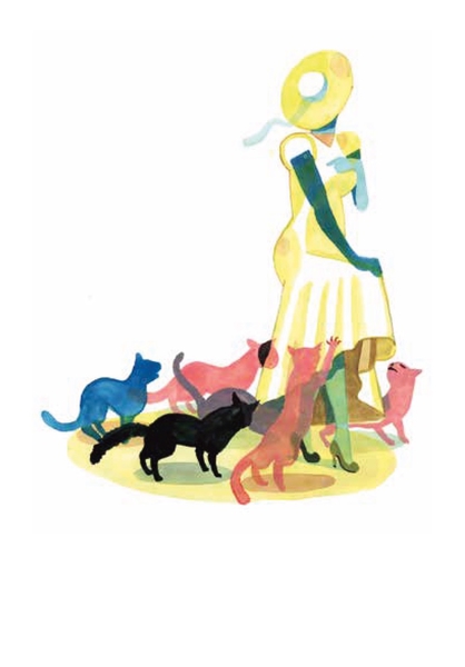 Brecht Evens - Postkaartset - Lezen 3
