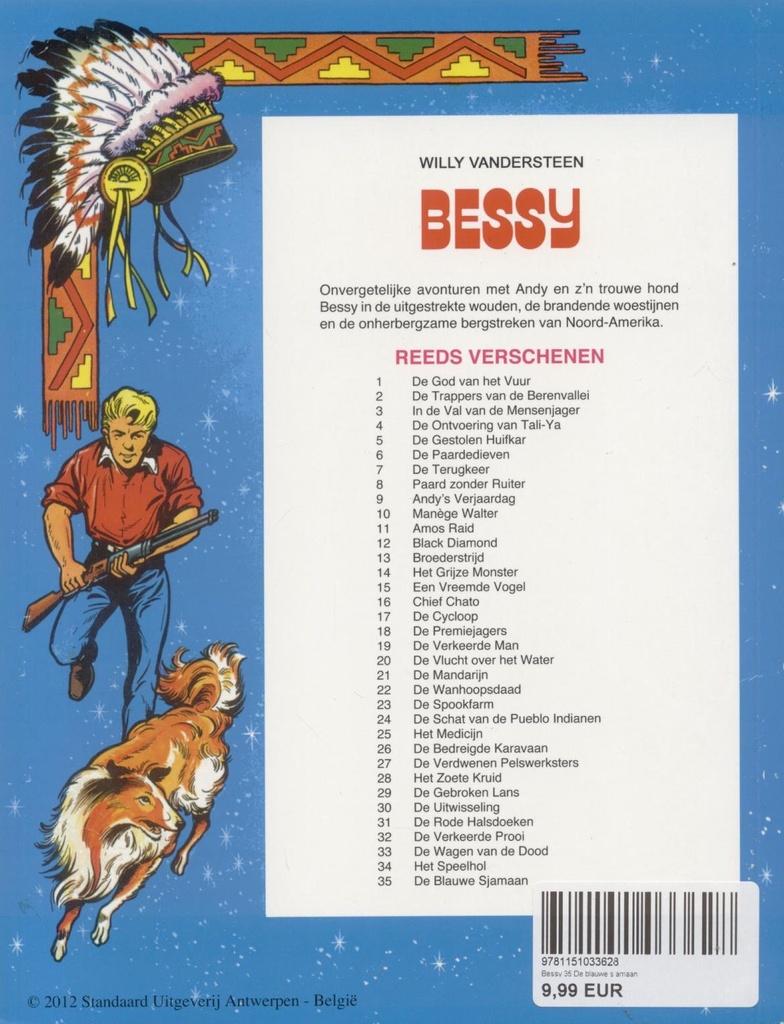 Bessy 35 De blauwe sjamaan 999
