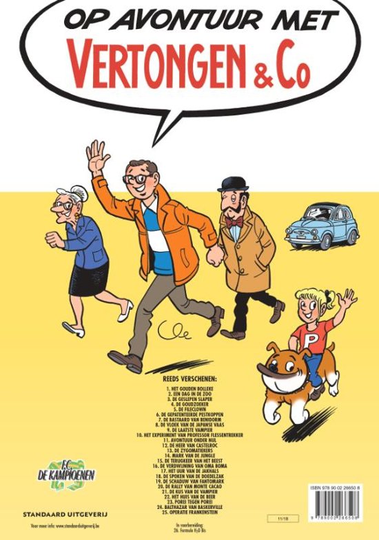 Vertongen en Co 25 Operatie Frankenstein 999