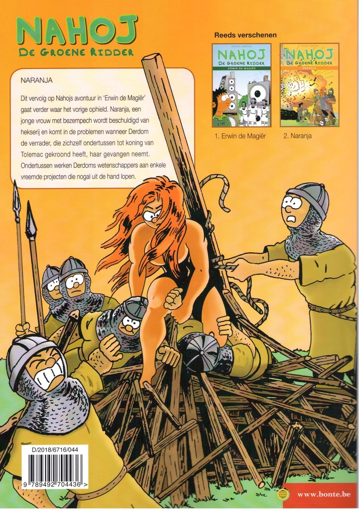 Nahoj De Groene Ridder 2 Naranja 999