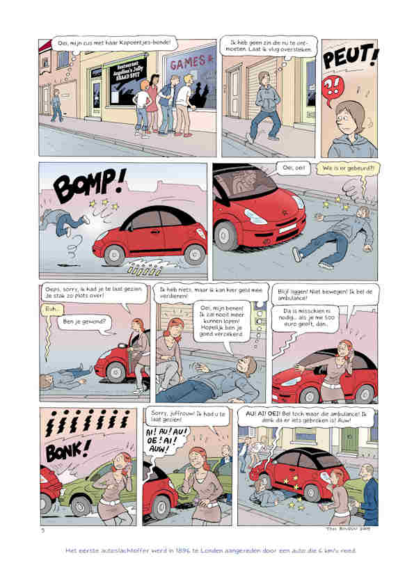 De Lustige Kapoentjes (Nieuwe Reeks) 1 Arm- en Beenbreuk 3