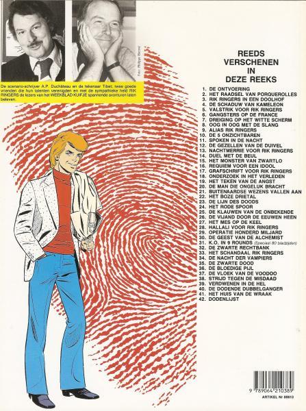Rik Ringers 30 Geest Van De Alchemist 999