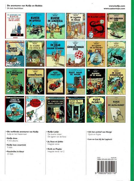 Kuifje SC 18 De Zaak Zonnebloem 999