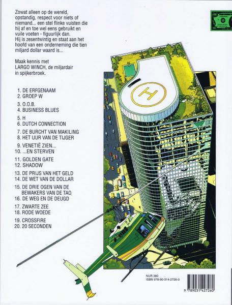 Largo Winch SC 14 De Wet Van De Dollar 999