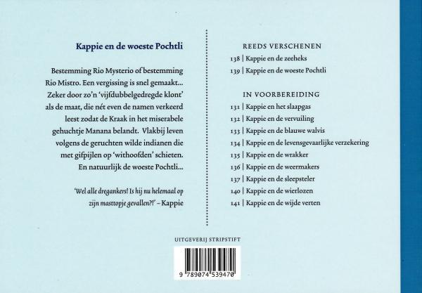 Kappie 139 Kappie en de woeste Pochtli 999