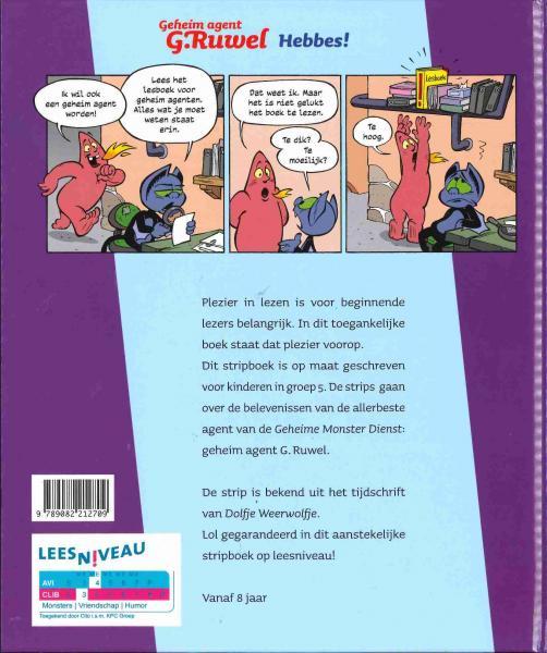 Geheim Agent G.Ruwel 1 Hebbes! (Kijk&Lees AVI E4) 999