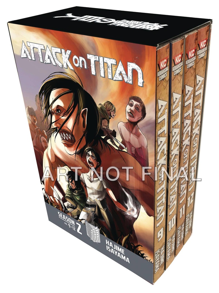 ATTACK ON TITAN SEASON TWO BOX SET 01
