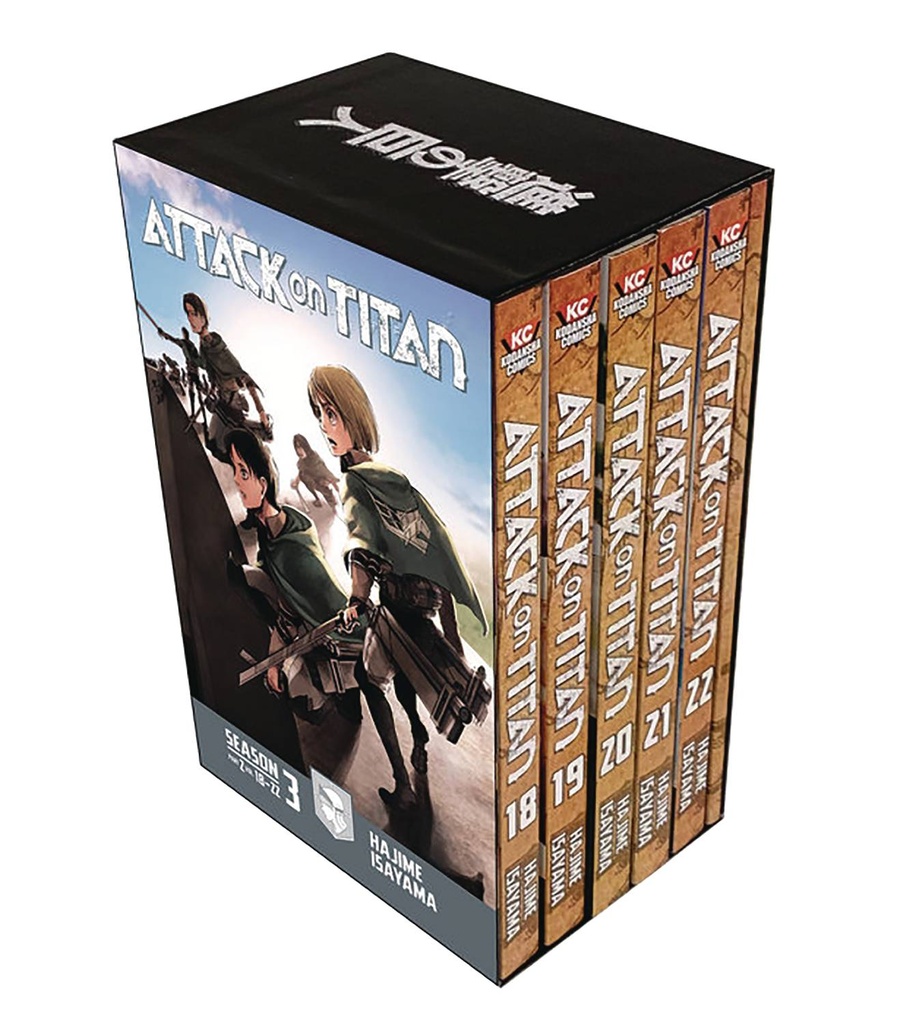 ATTACK ON TITAN SEASON THREE BOX SET 02