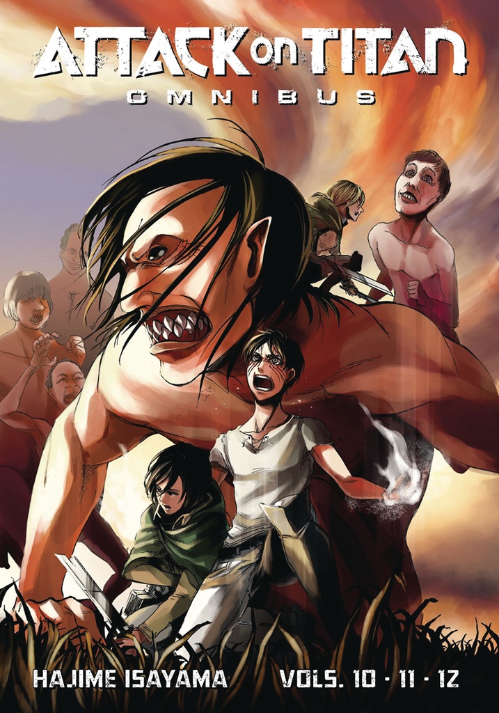 ATTACK ON TITAN OMNIBUS 04 10-12