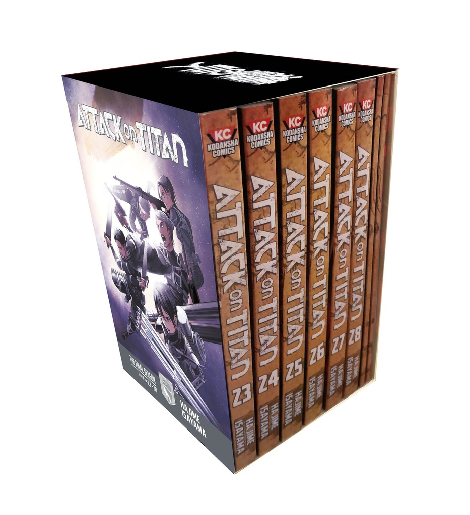 ATTACK ON TITAN FINAL SEASON BOX SET