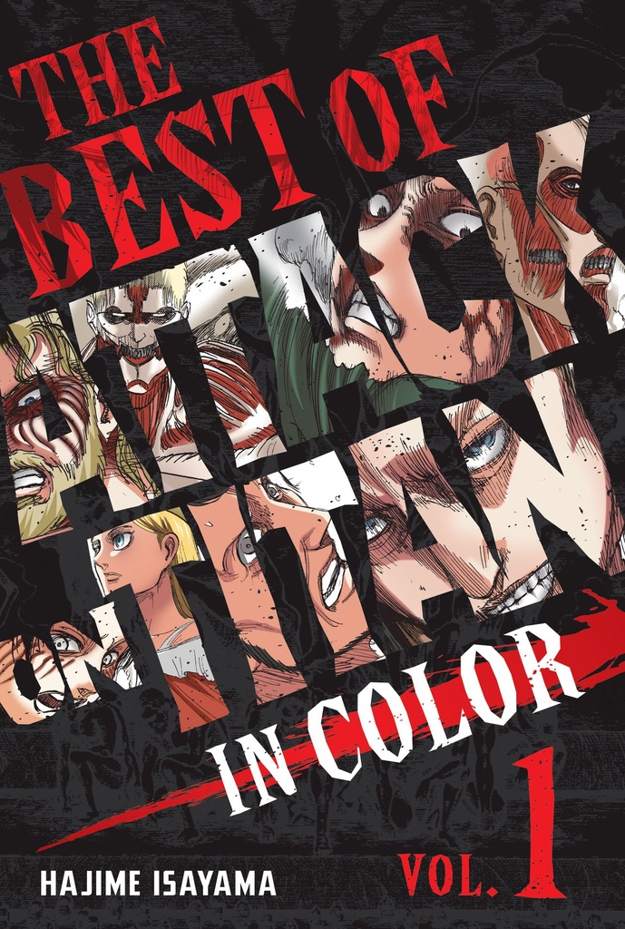 BEST OF ATTACK ON TITAN COLOR HC ED