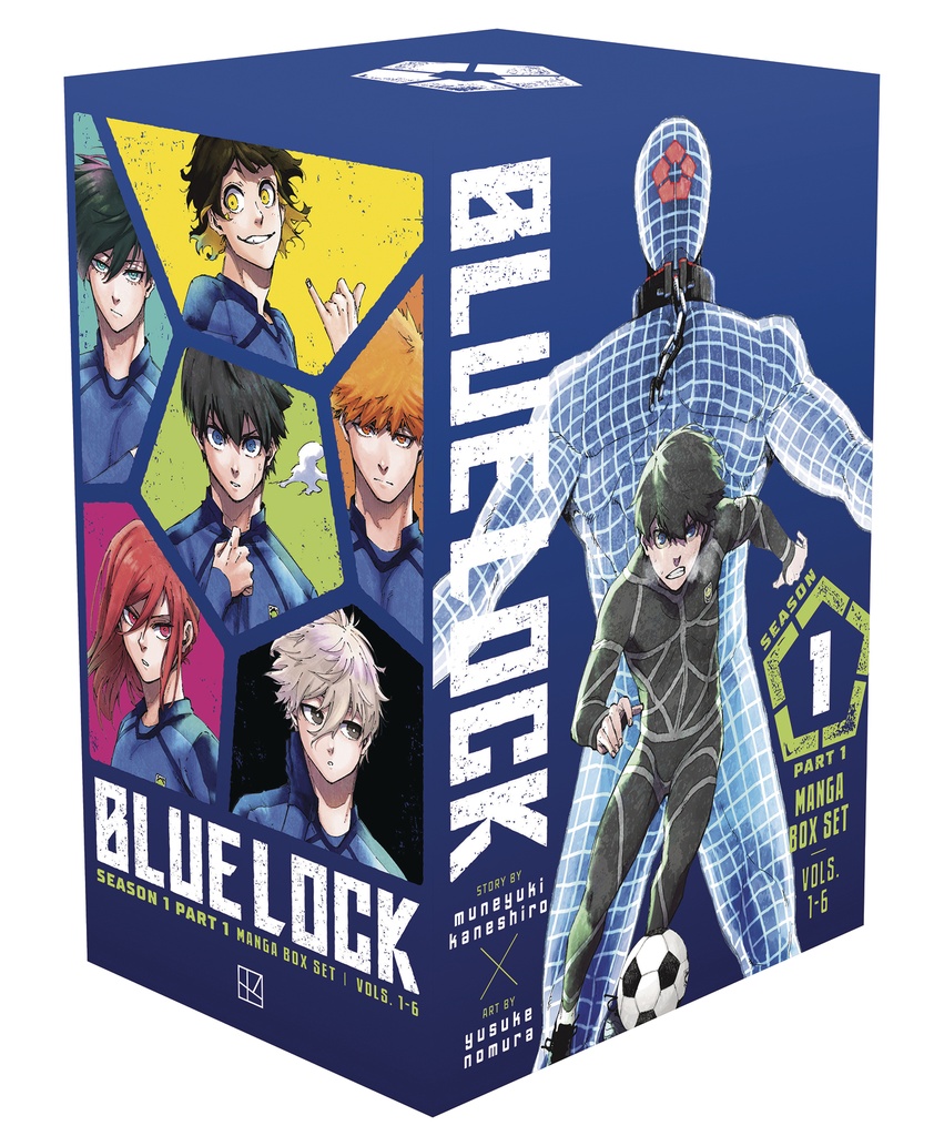 BLUE LOCK SEASON 1 PART 1 MANGA BOX SET