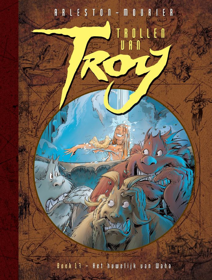 Trollen van Troy HC 17 Het huwelijk van Waha