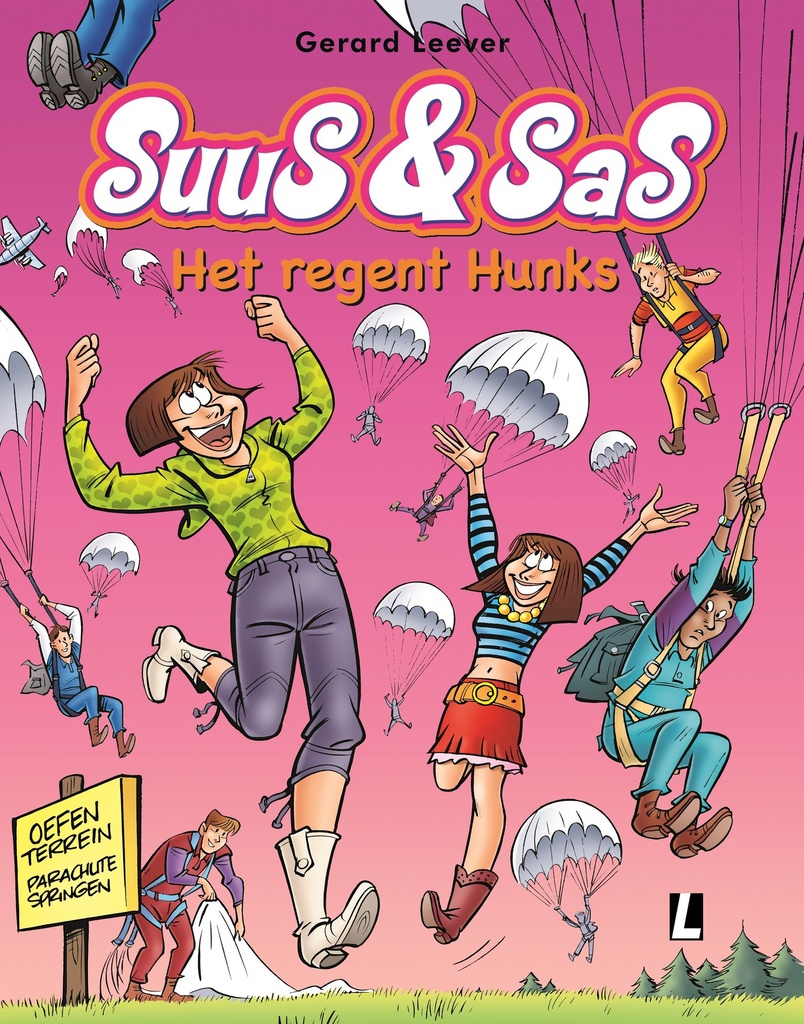Suus en Sas 04 Het regent hunks