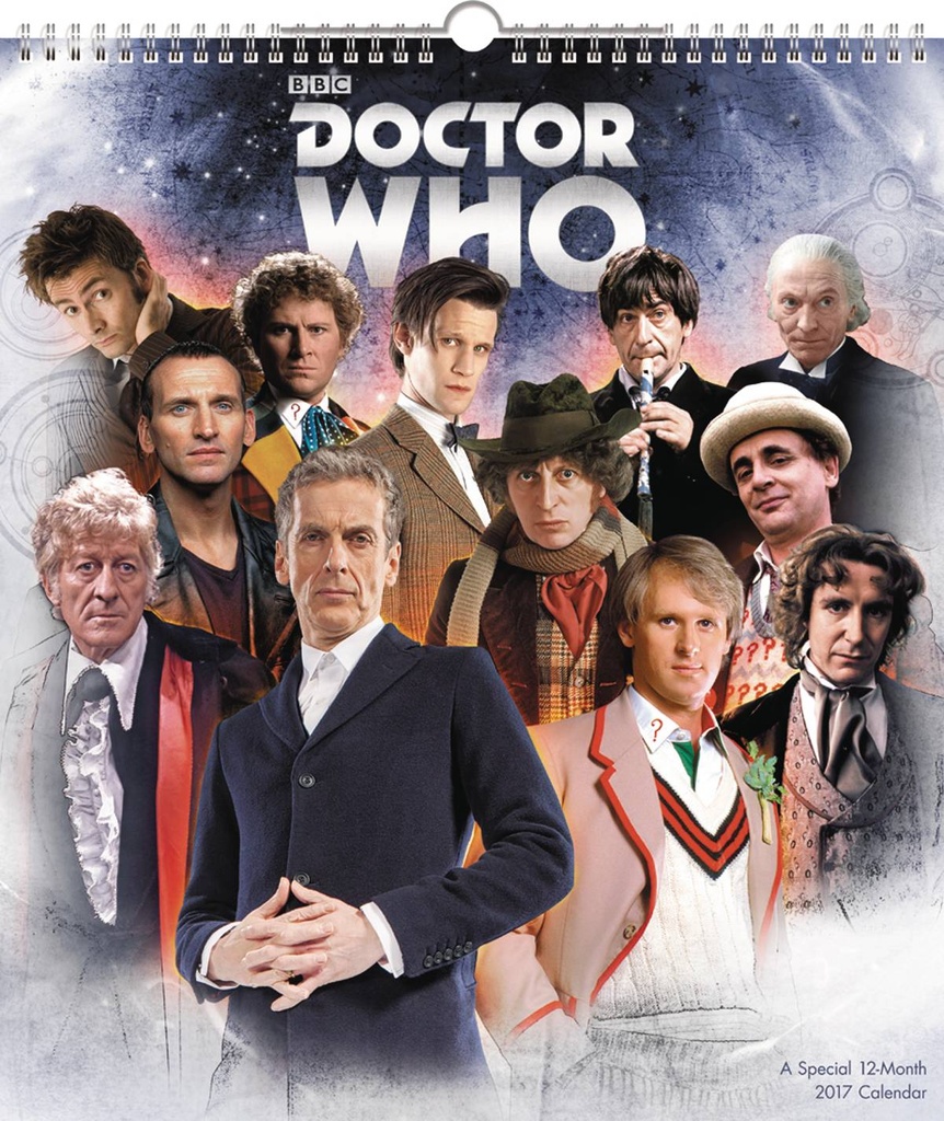 DOCTOR WHO SPECIAL ED 2017 WALL CALENDAR