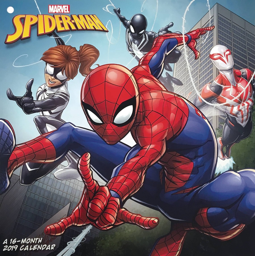 MARVEL SPIDER-MAN 2019 WALL CAL