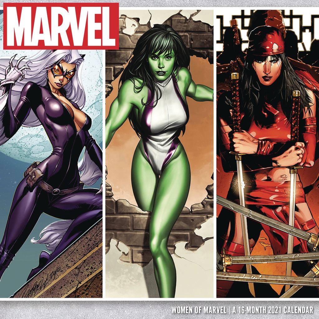 WOMEN OF MARVEL 2021 WALL CALENDAR