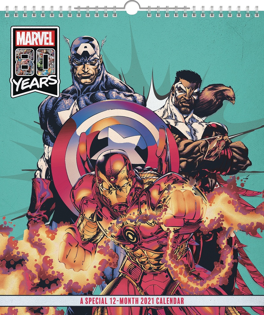 MARVEL COMICS SPECIAL ED 2021 WALL CALENDAR