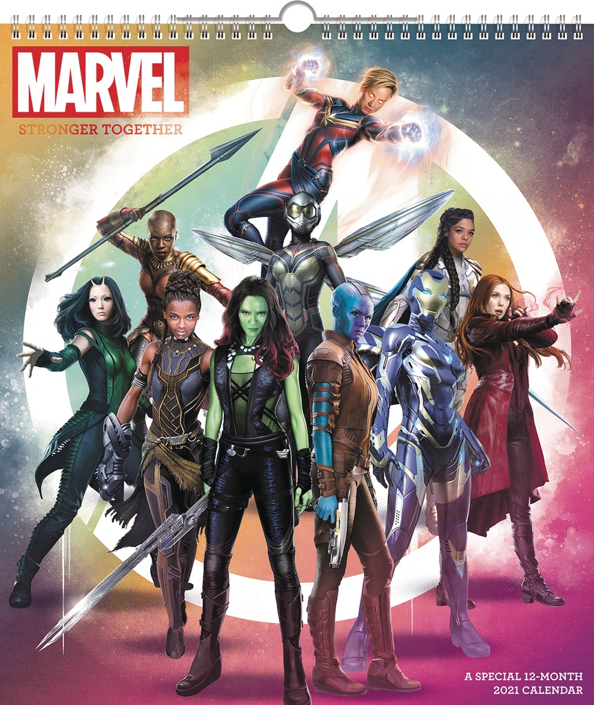 MARVEL HEROES SPECIAL ED 2021 WALL CALENDAR