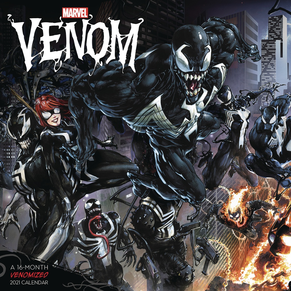 MARVEL VENOM 2021 WALL CAL