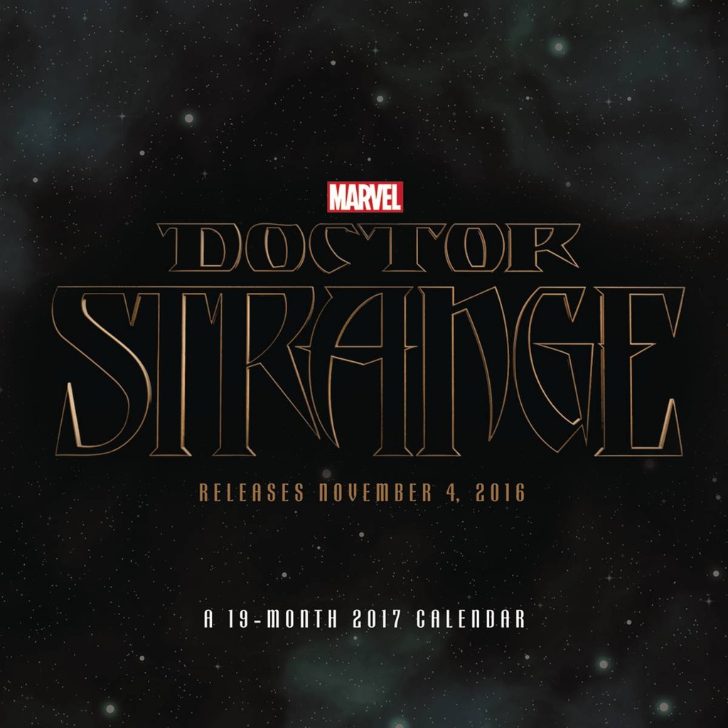 DOCTOR STRANGE 19 MONTH 2017 WALL CAL