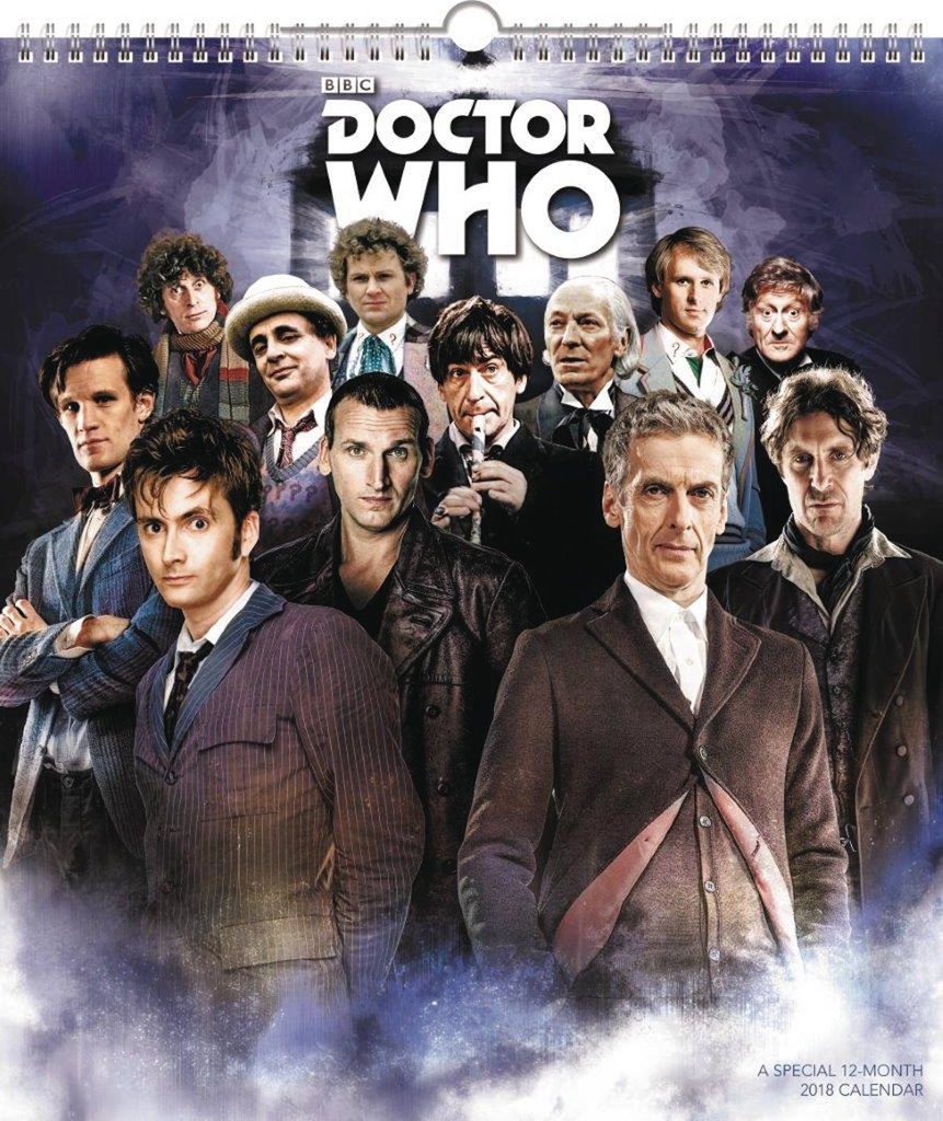DOCTOR WHO SPECIAL ED 2018 WALL CALENDAR