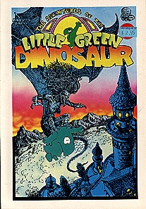 LITTLE GREEN DINOSAUR 01