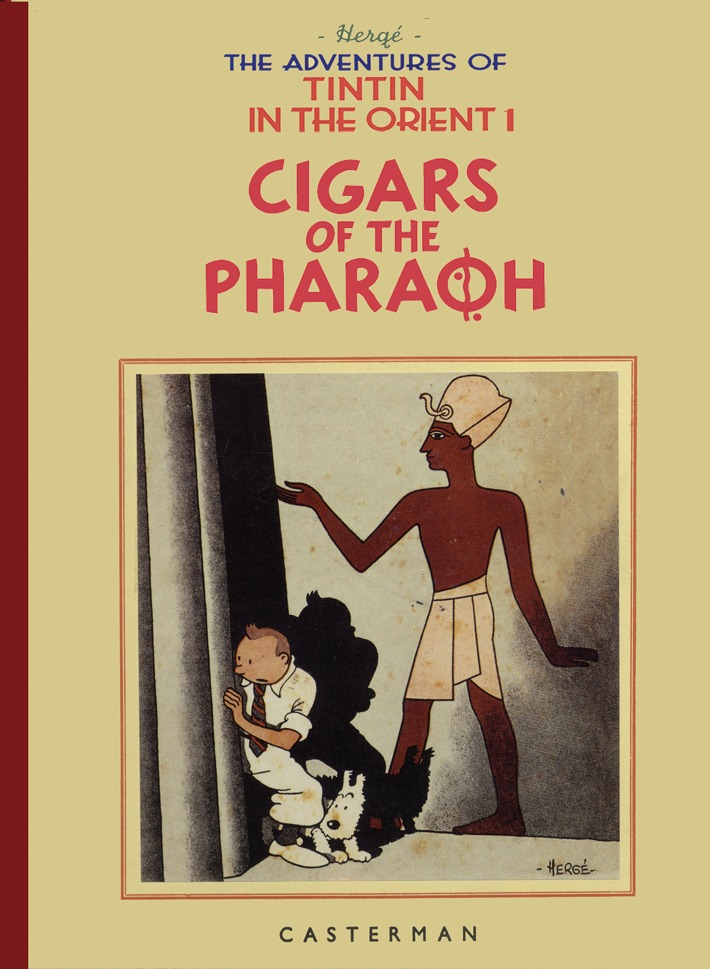 ADV TINTIN 01 CIGARS OF THE PHAROAH HC